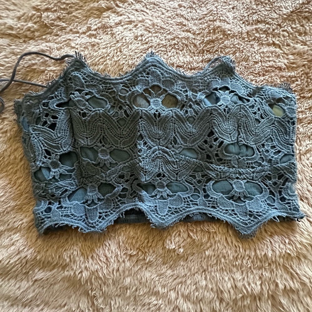 NWT FREE PEOPLE FP One Athena Bralette / Twinkling Perry Large - Picture 10 of 10